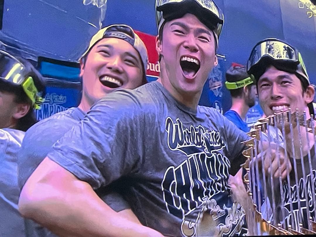 【新品未使用】ドジャース　2025 ワールドチャンピオン　キャップ　全選手着用