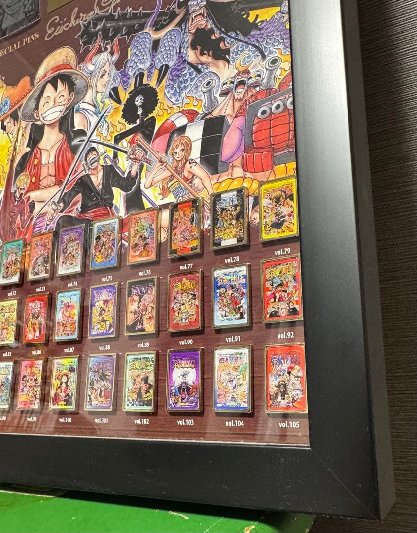 『ＯＮＥ　ＰＩＥＣＥ』連載２５周年記念　額装ピンズセット　［１巻～１０５巻］
