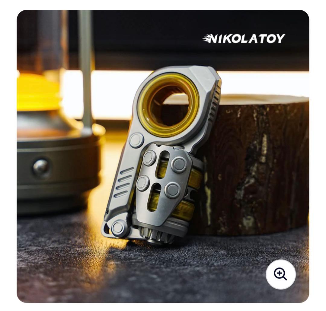 Nikolatoy グレネード型　フィジェットトイ　音叉内蔵