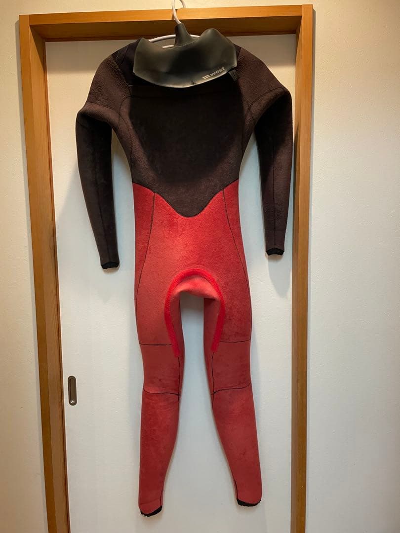 west フルスーツ 黒・紫