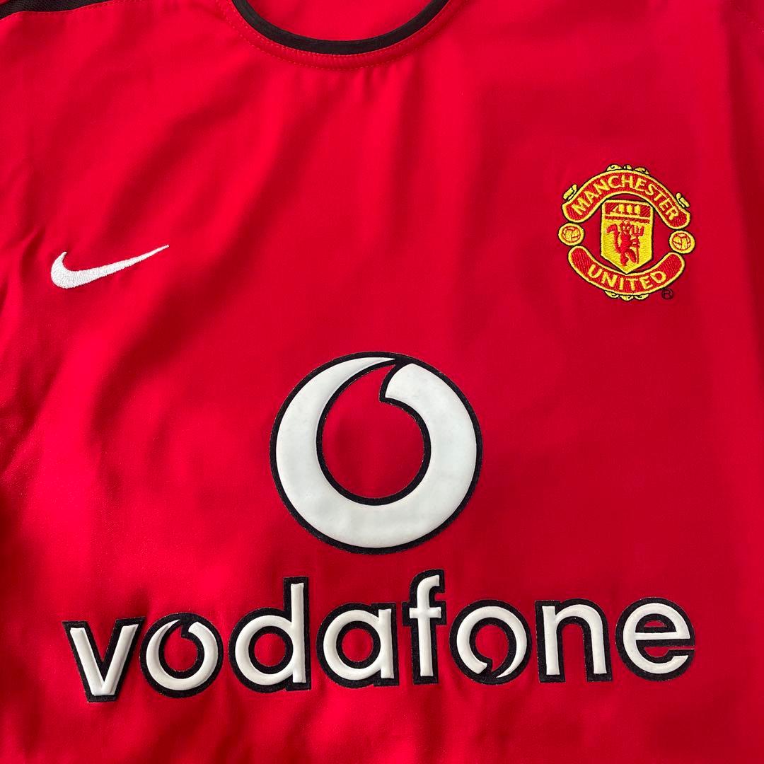 NIKE 02-04 マンチェスターユナイテッド ユニフォーム vodafone