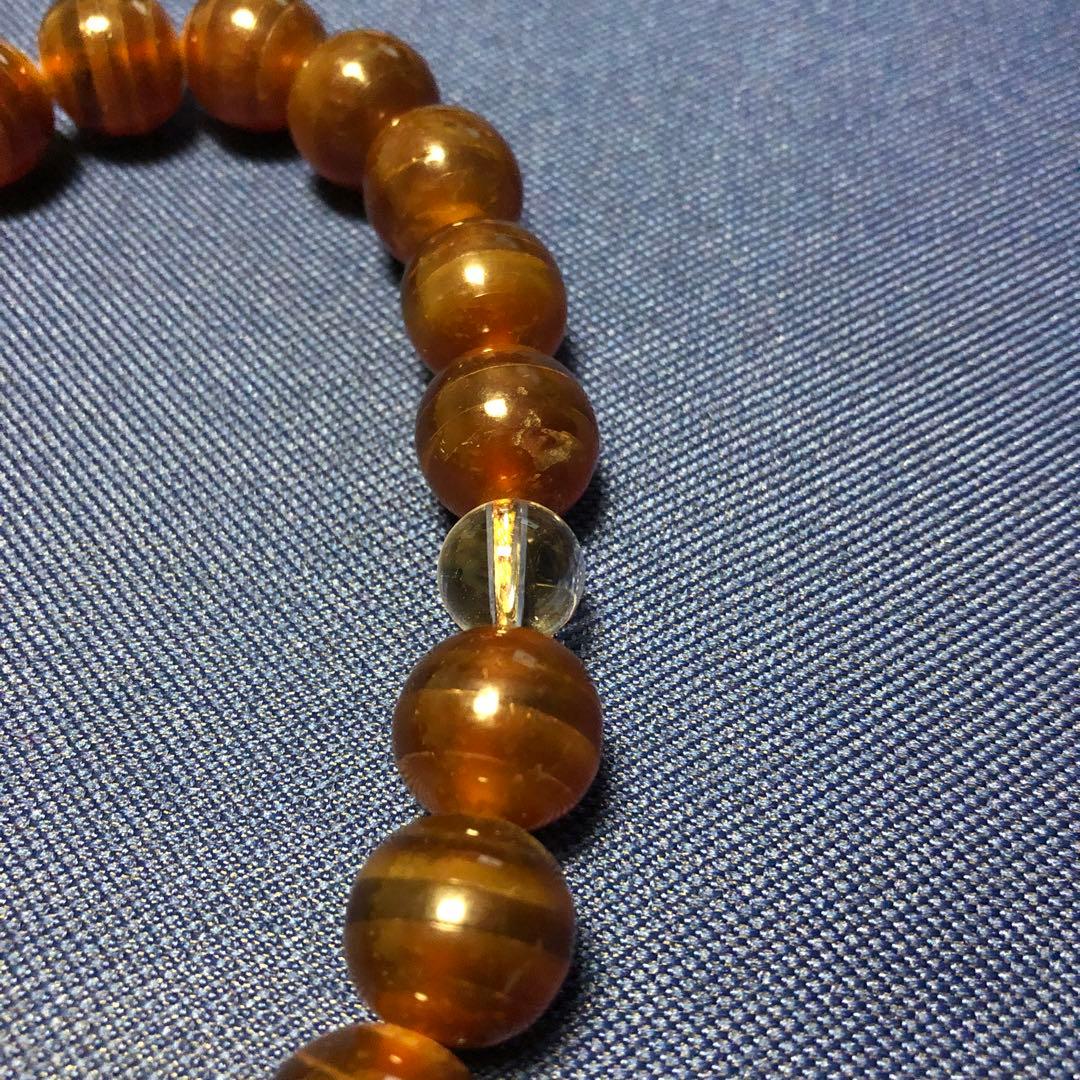べっ甲　水晶　念珠