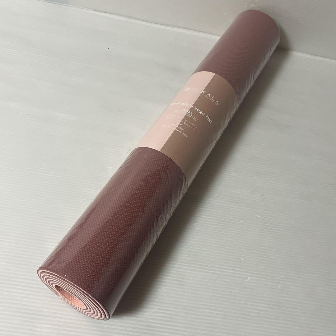 新品未開封　SUKALA リバーシブル ヨガマット4mm ケースセット