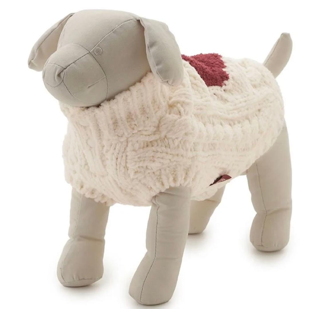 ジェラートピケ ハートアランハイネックプルオーバー L