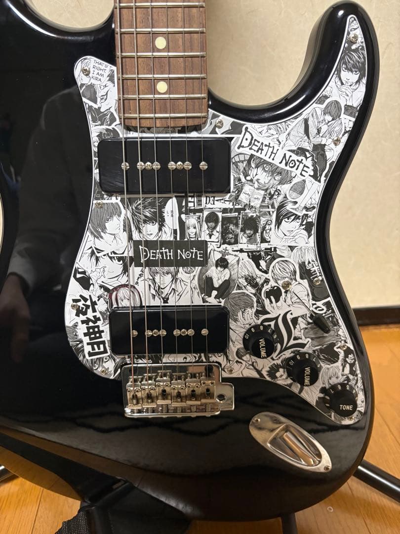 フジゲン NST120RAL-BK P90 2024年製 ストラト デスノート