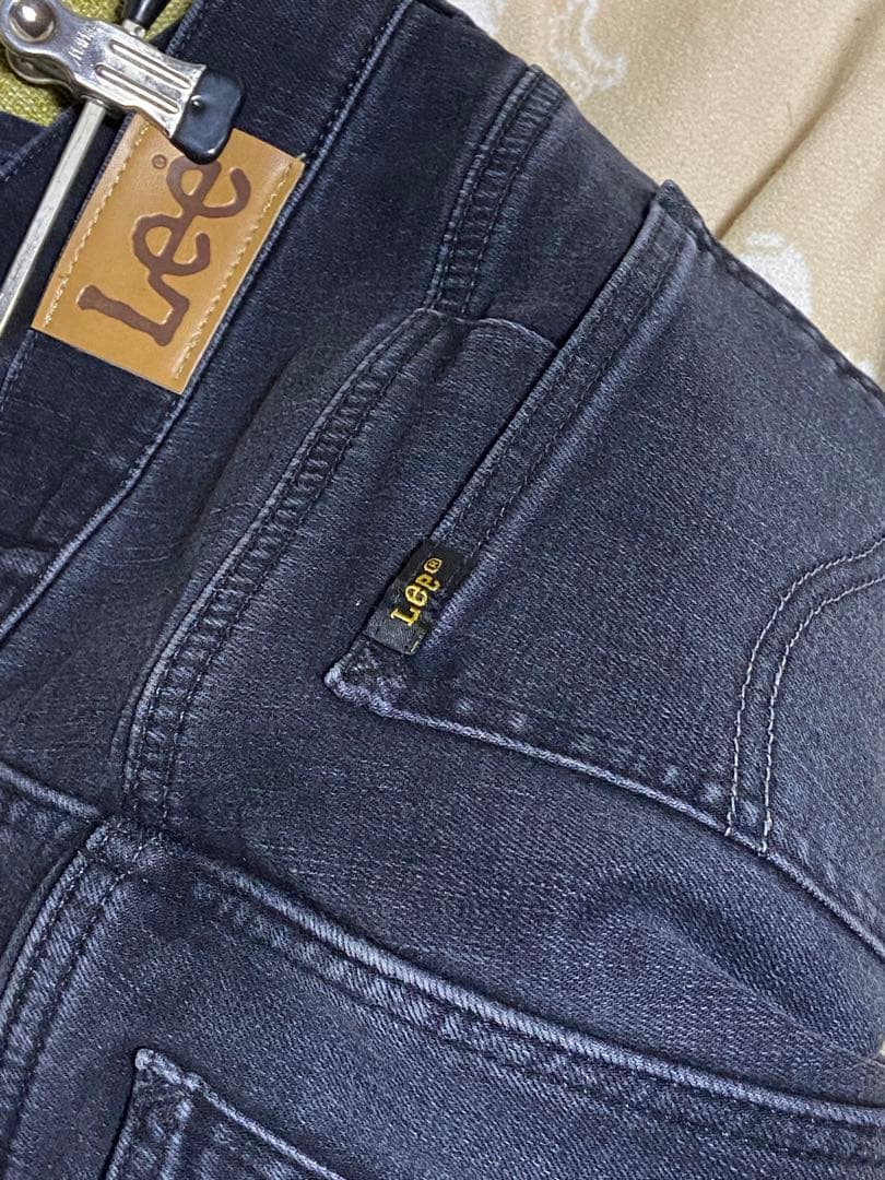 narifuri×Lee サイクルスキニーデニムパンツ Sサイズ ブラック