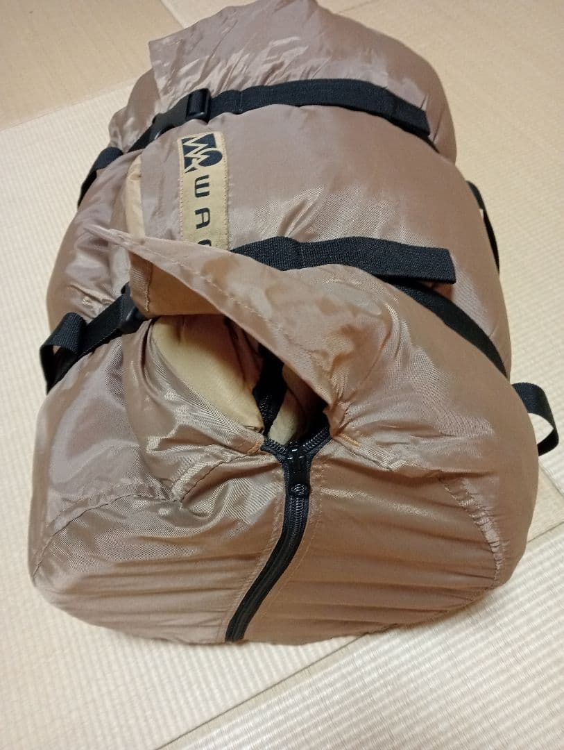 WAQ DD SLEEPINGBAG ファミリー 両開き 3シーズン快適使用0℃