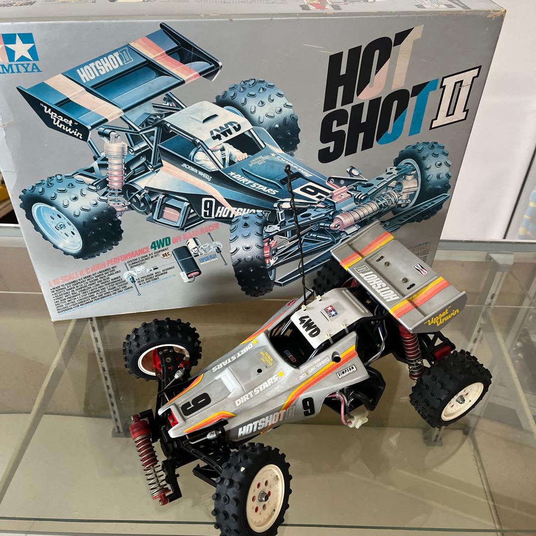 当時物　TAMIYA HOT SHOT II 4WD RCカー タミヤ
