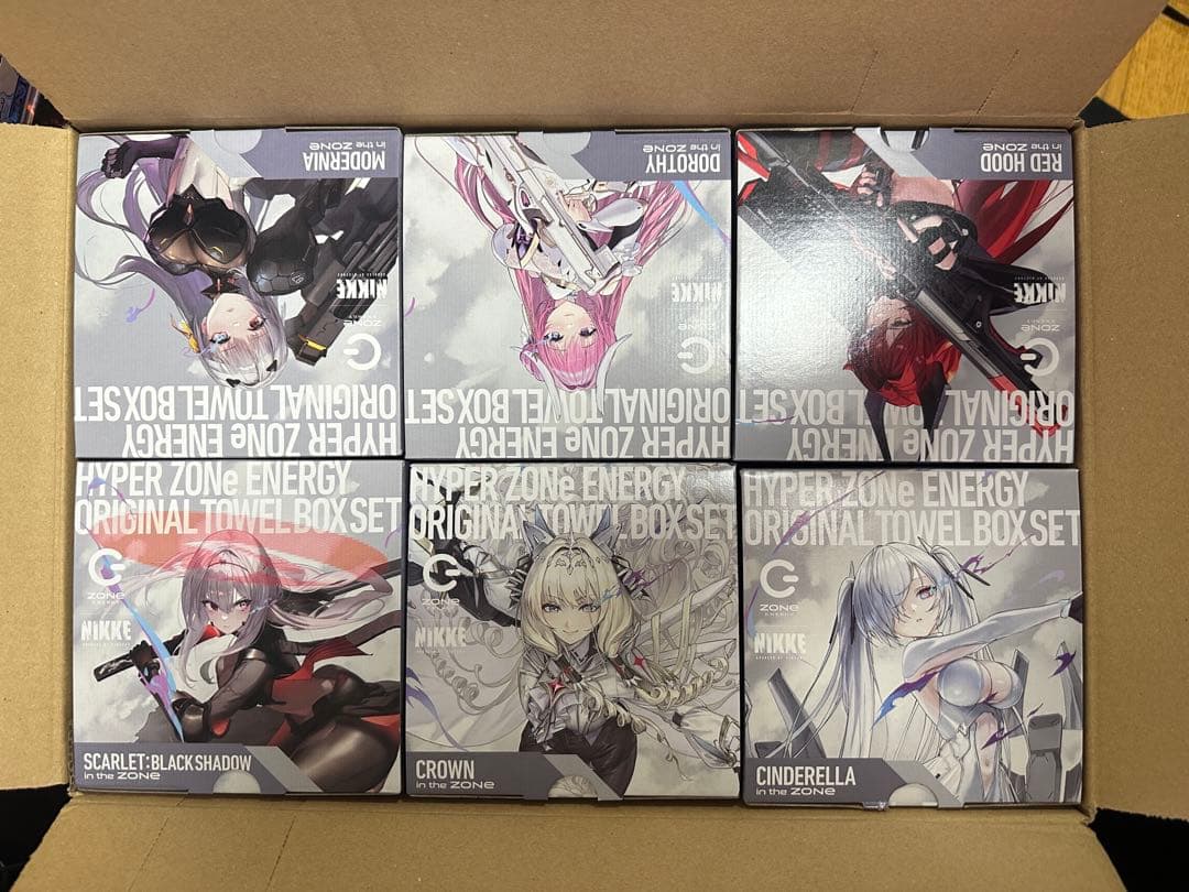 未開封　勝利の女神　NIKKE　ZONE　コラボパック全種