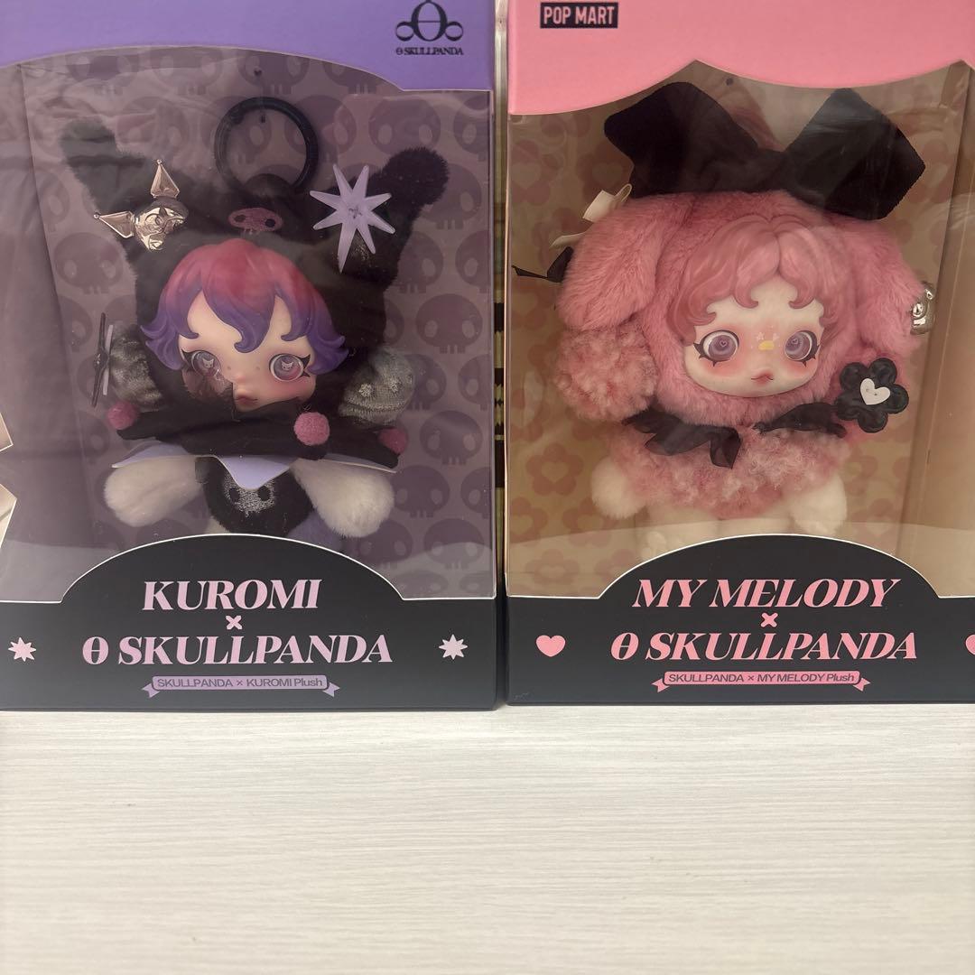 ぬいぐるみ・マスコット POPMART My Melody & Kuromi SKULLPANDA