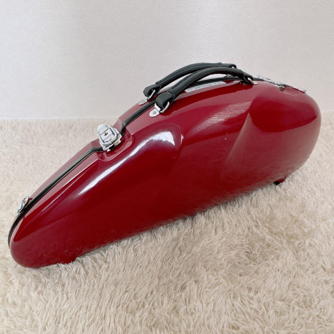 【美品】SHINY CASE J.W.EASTMAN アルトサックス用 レッド