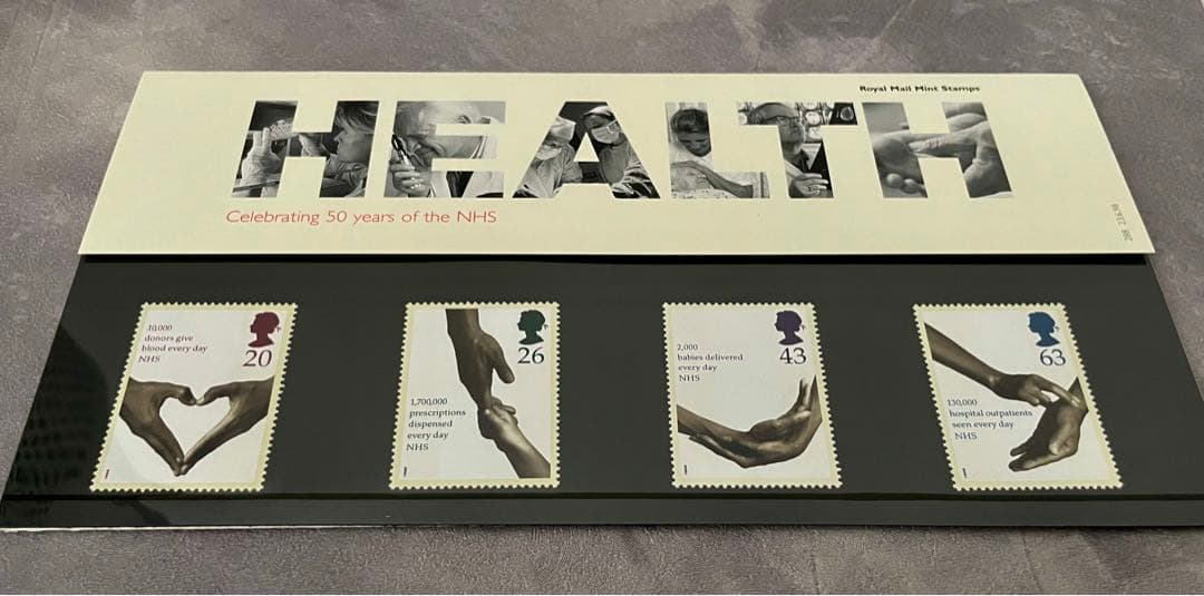 イギリス　ヴィンテージ記念切手　ロイヤルメールミレニアムスタンプ