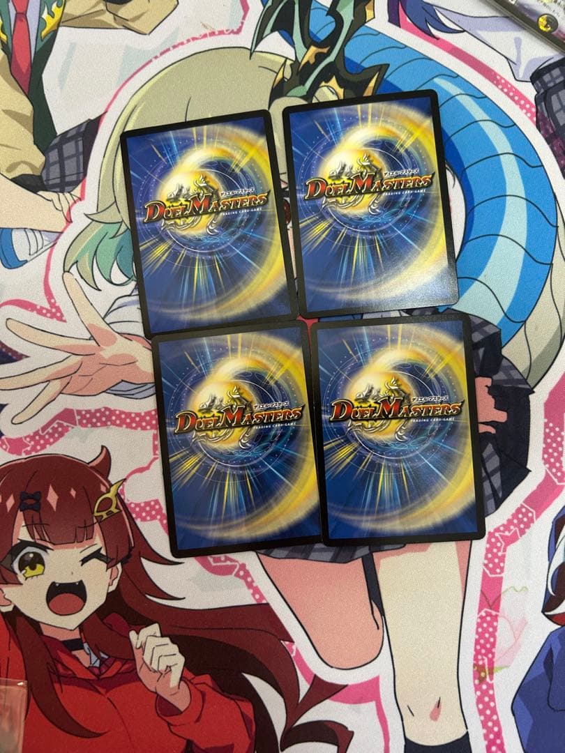 デュエルマスターズ インフェルノサイン 4枚セット　revf ホイル