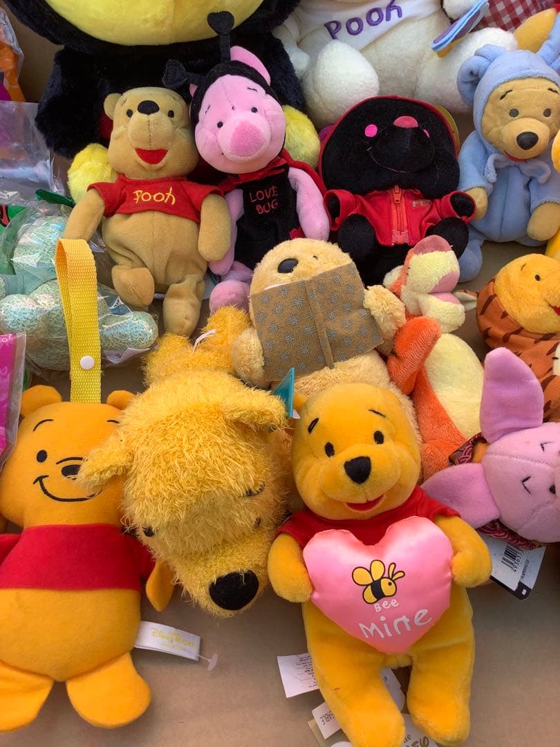 ディズニー　くまのプーさん ぬいぐるみセット　プーさん&フレンズ
