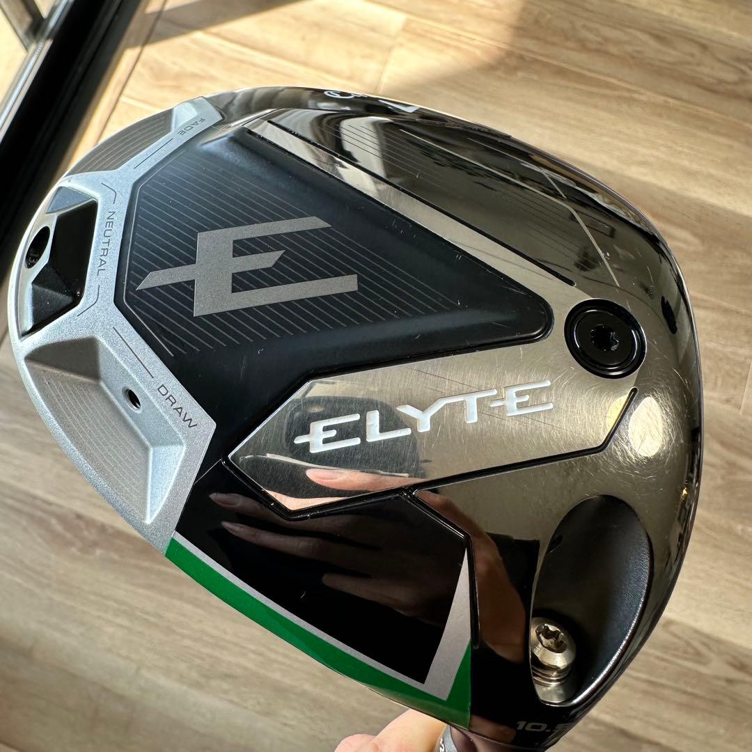 美品 直営店購入 キャロウェイ エリートドライバー 10.5° 純正Sシャフト付