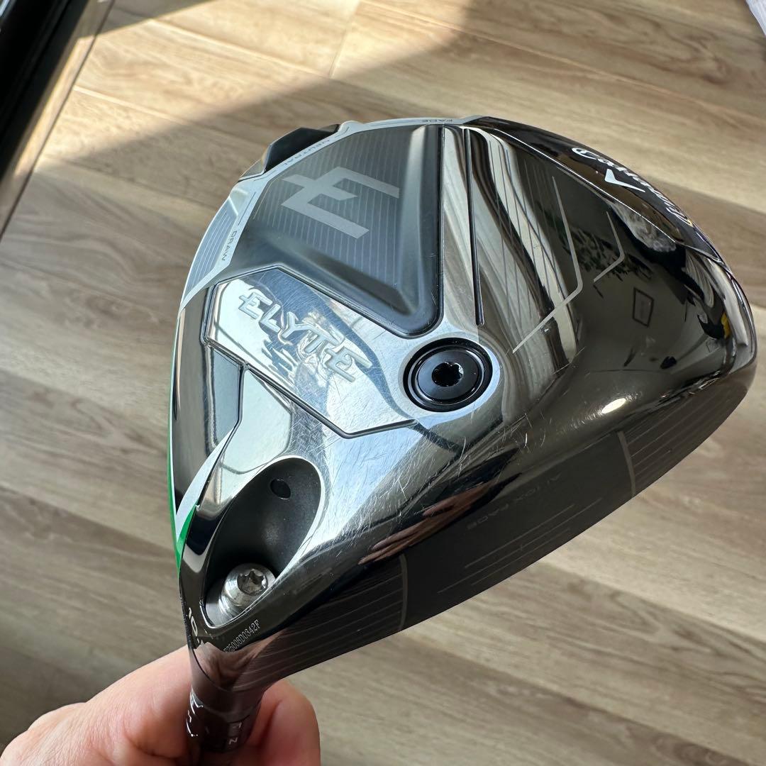 美品 直営店購入 キャロウェイ エリートドライバー 10.5° 純正Sシャフト付