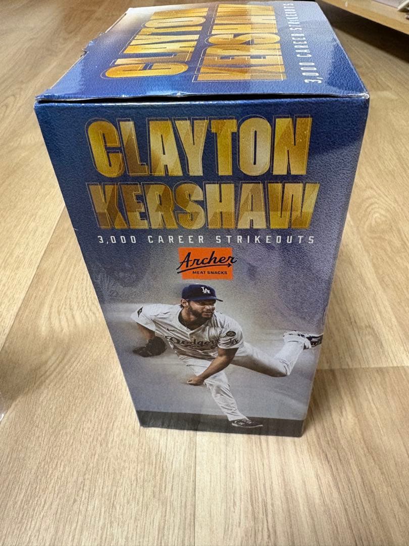 【球場限定】9/20クレイトンカーショー3000奪三振ボブルヘッド