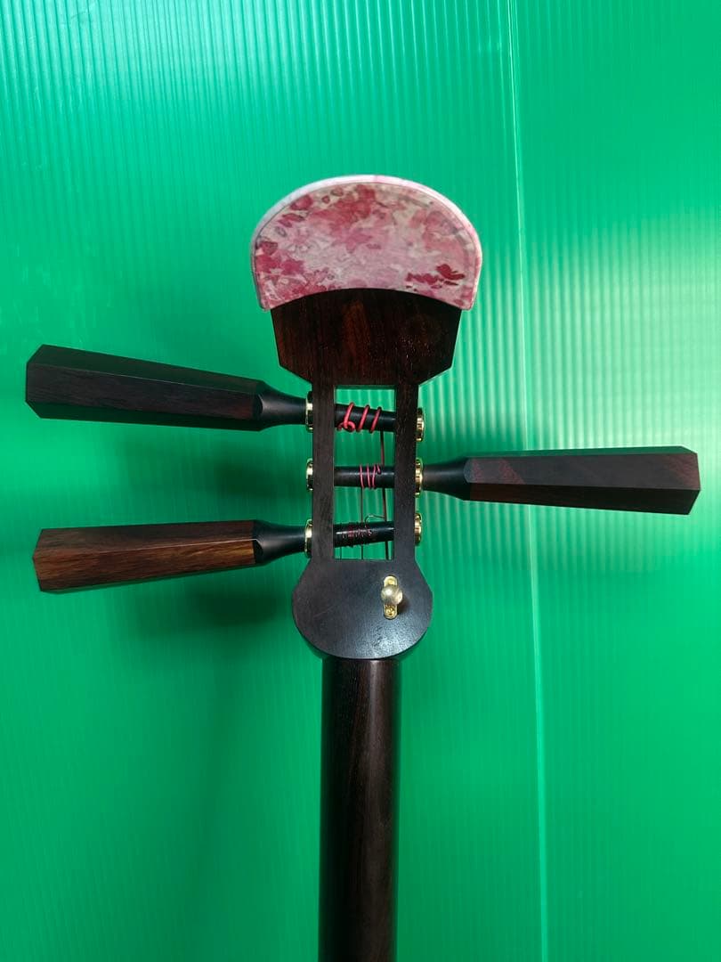 三味線本体 綾杉堂　紅木