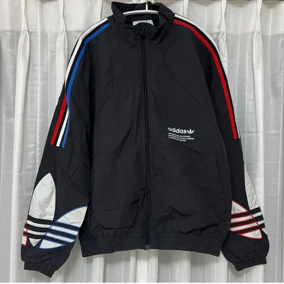 【adidas】⭐︎大人気セットアップ⭐︎ ナイロンパンツ　ロングパンツ上M 下S