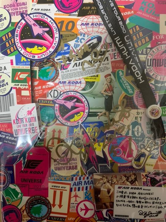 【値下げ】ラッキーガール 直筆サイン入りツアーグッズ