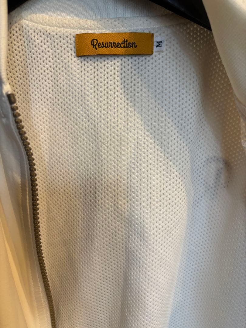 レザレクション　オフホワイトブルゾン ウィンドブレーカー