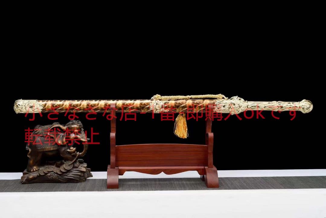 黒金古刀～烈魔刃20230380 古兵器 武具　刀装具　日本刀　模造刀 居合刀