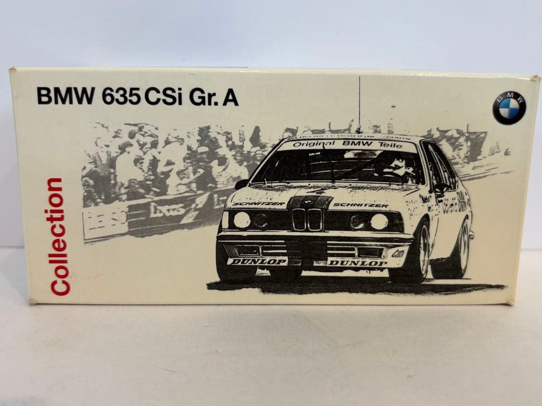  635CSi Gr.A ミニカー ディーラー別注 1/43