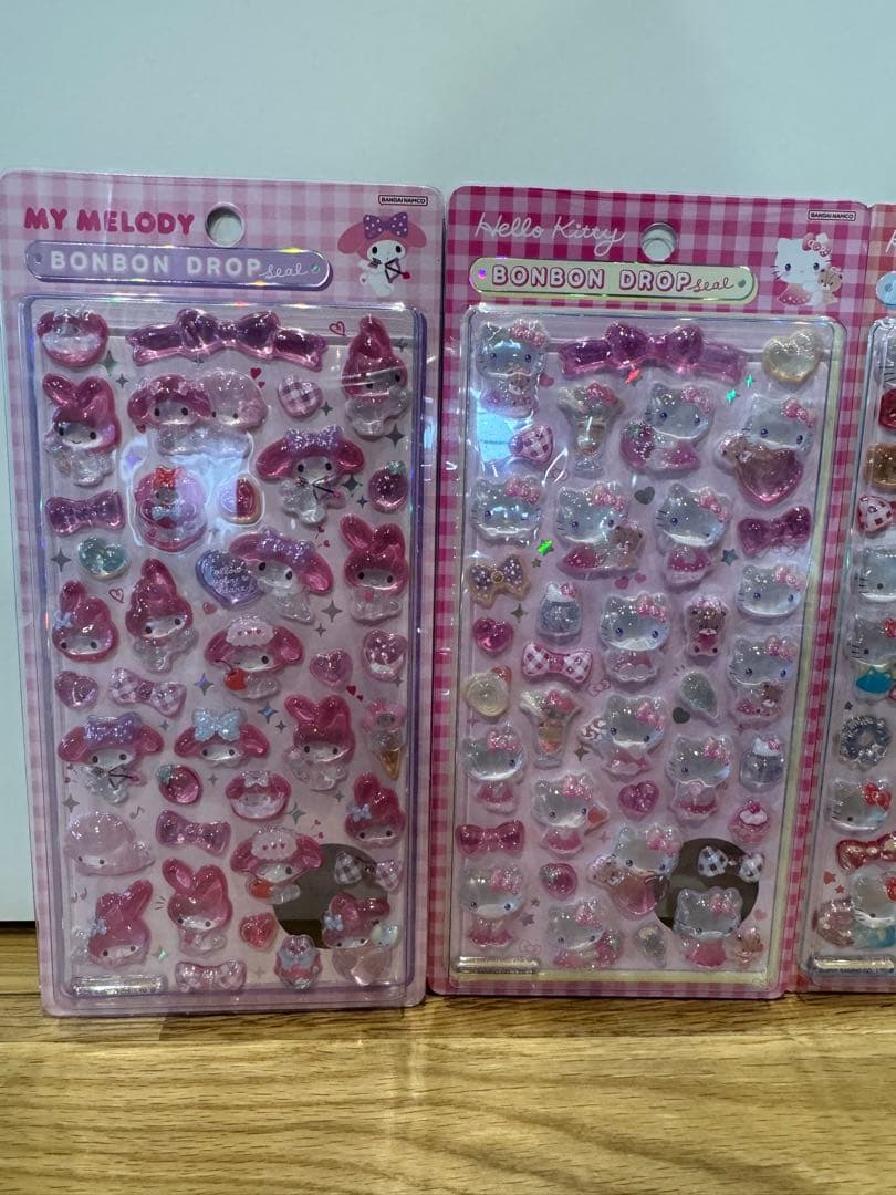 正規品 ボンボンドロップシール サンリオ 第二弾 5枚セット