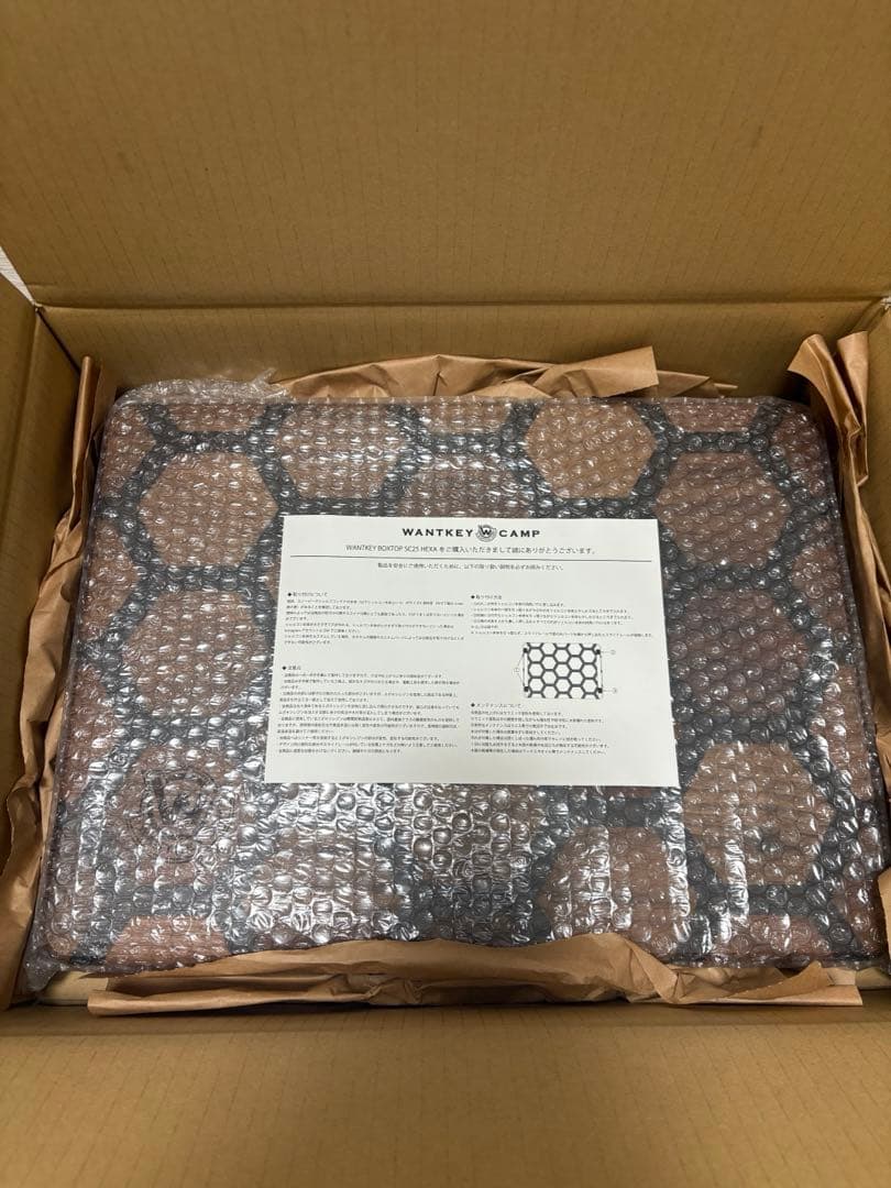 【新品　未使用】wantkey camp sc25 HEXA ウォンキーキャンプ