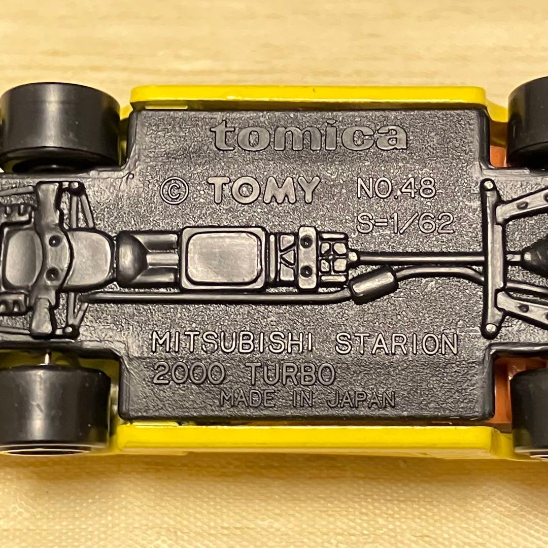 トミカ 三菱 スタリオン 2000 ターボ 丸栄 No.48 1/62
