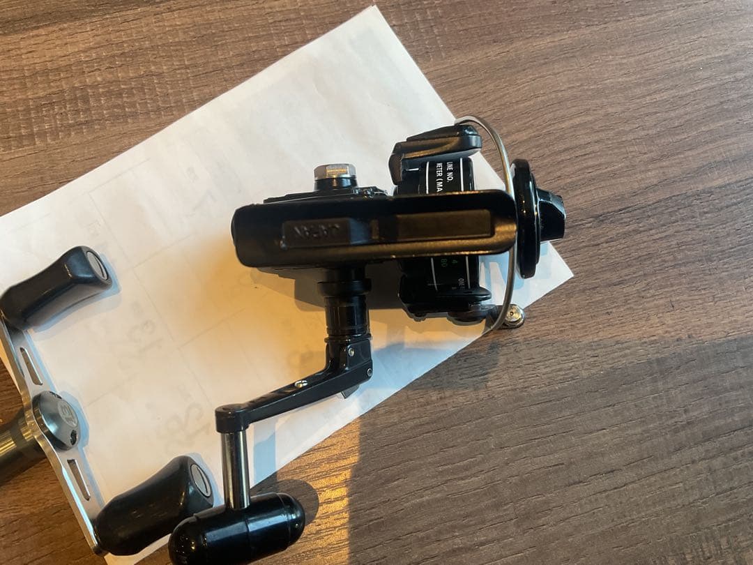 ダイワスピンマチック700とカスタムハンドル