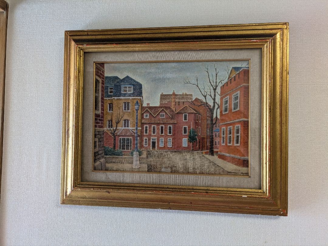 絵画 セリビヤの街並み