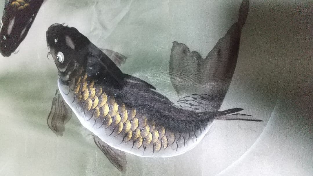 手描き 絵１２４センチ✕６４センチ