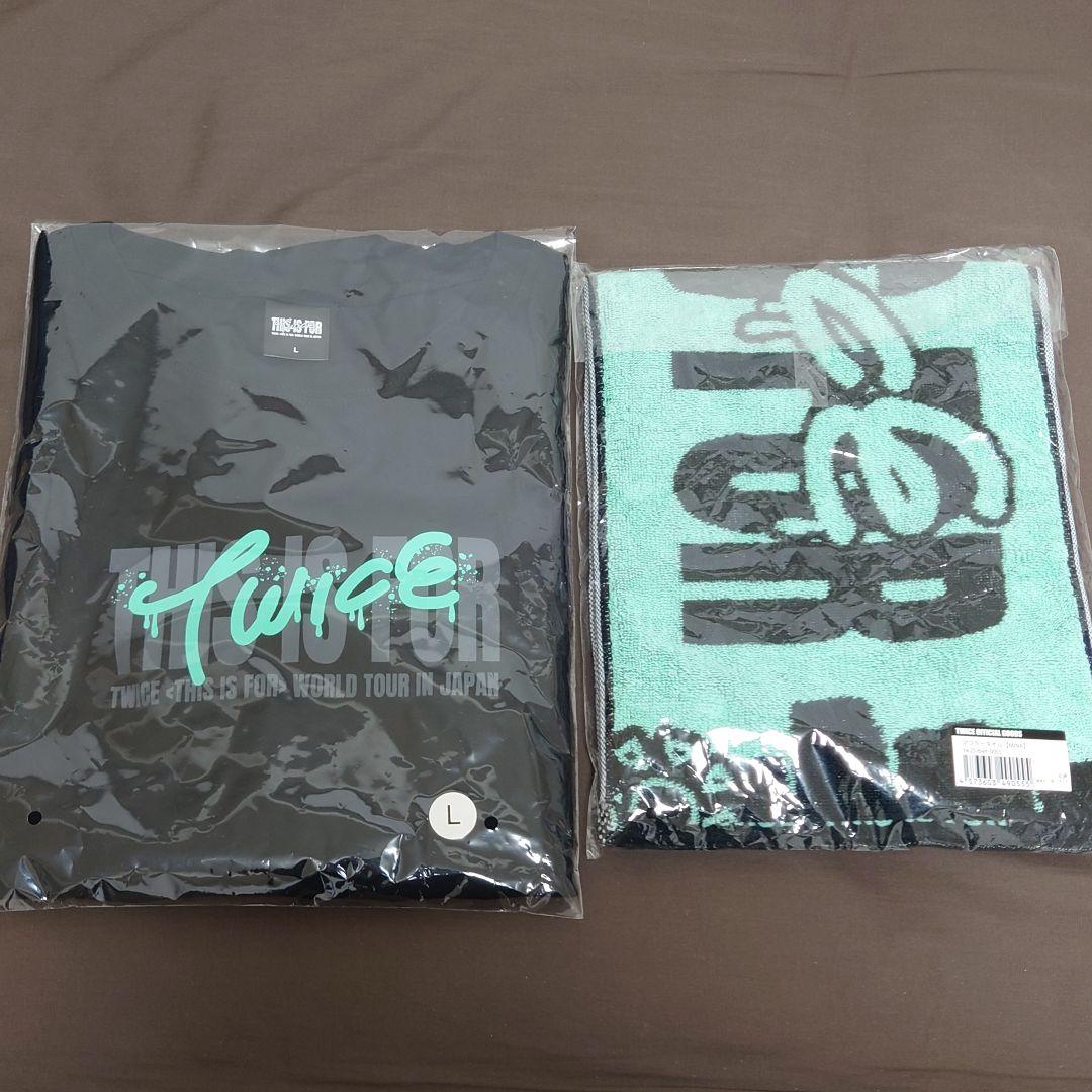 TWICE ミナ THIS IS FOR Tシャツ マフラータオル セット