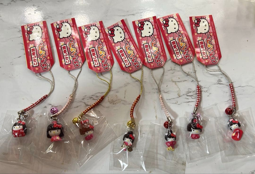 ハローキティ こけし物語 全7種 コンプリート