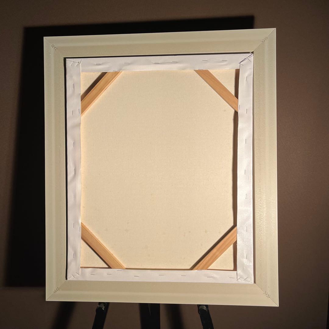 キャンバス プリントアート 本を読む人 額付き 絵画 インテリア