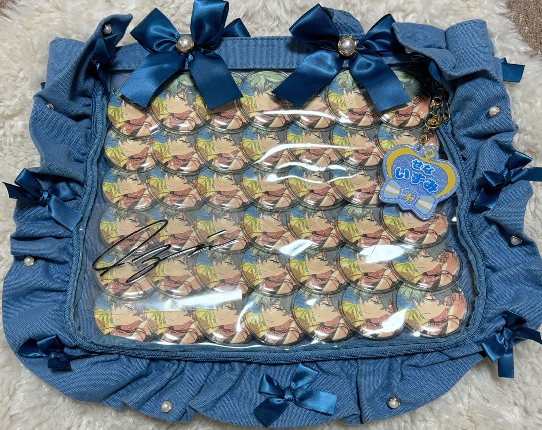 瀬名泉 痛バッグ 缶バッジ