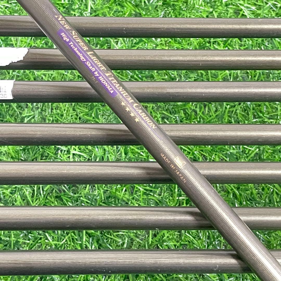 最高級 名器 ホンマ 金モグラ 4星 4S GP LB-708 アイアン 8本