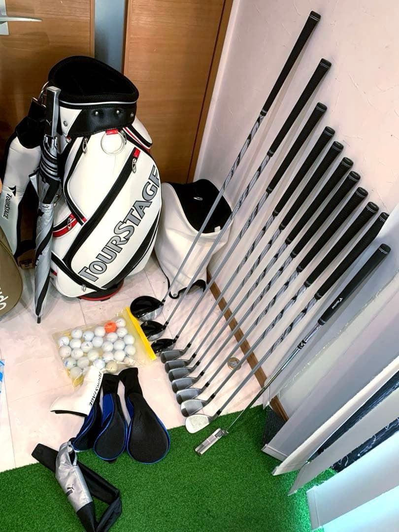 希少　完売　美品　ツアーステージ　ゴルフクラブ　本格フルセット　V002 優しい