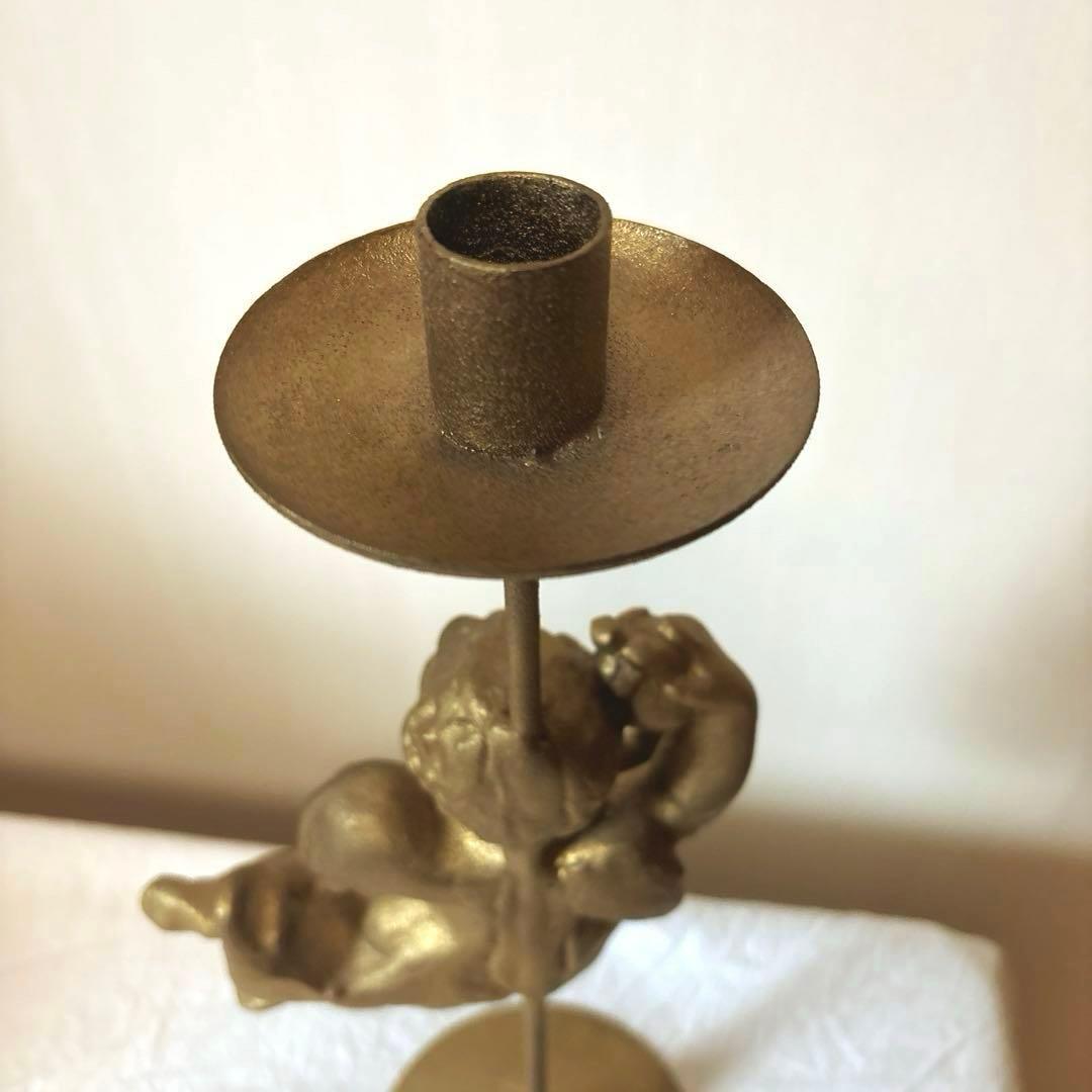 アンティーク　キャンドルホルダー　燭台　ジランドール