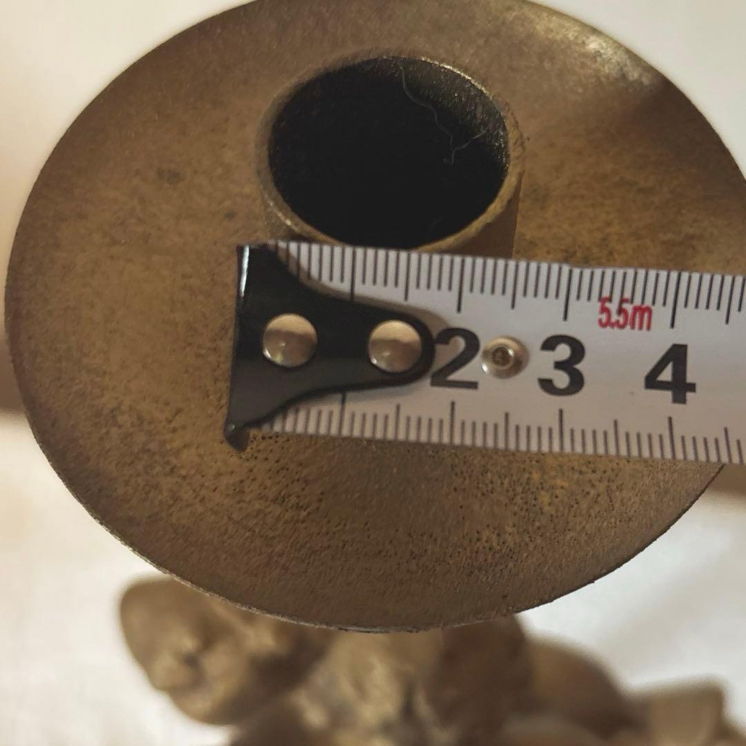 アンティーク　キャンドルホルダー　燭台　ジランドール