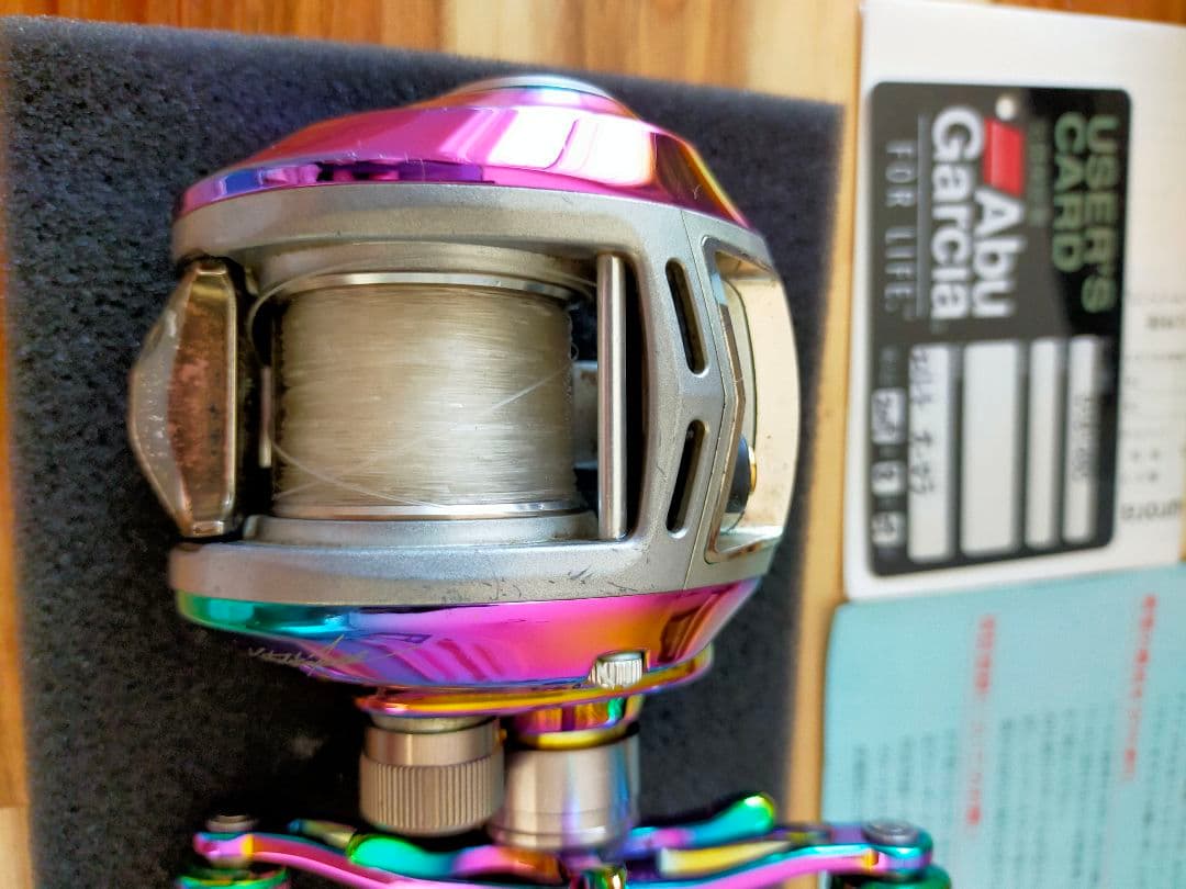 アブガルシア レボエリート オーロラ ハンドルカスタム