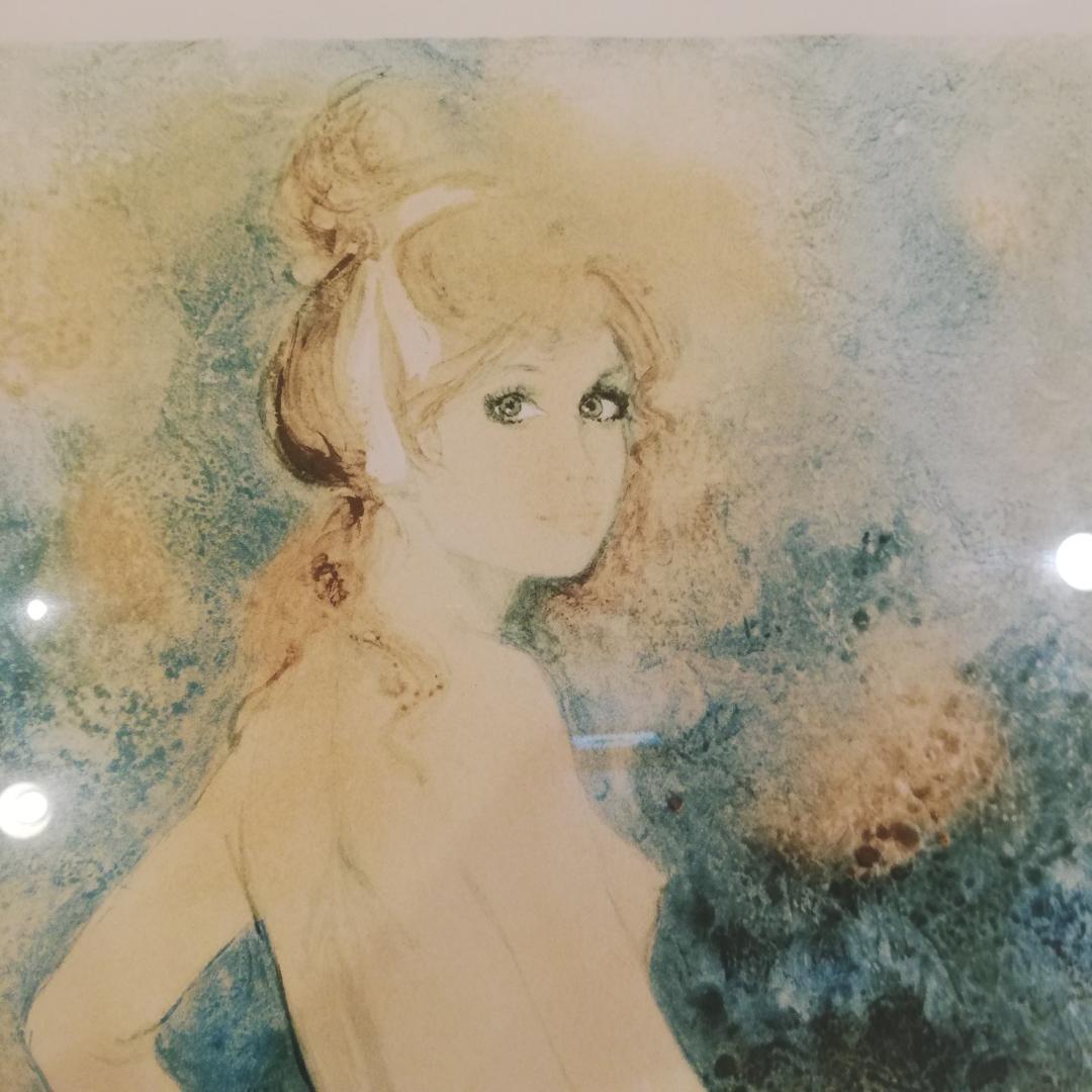 美品♠ベルナール・シャロワ　リトグラフ　裸婦　サイン入り