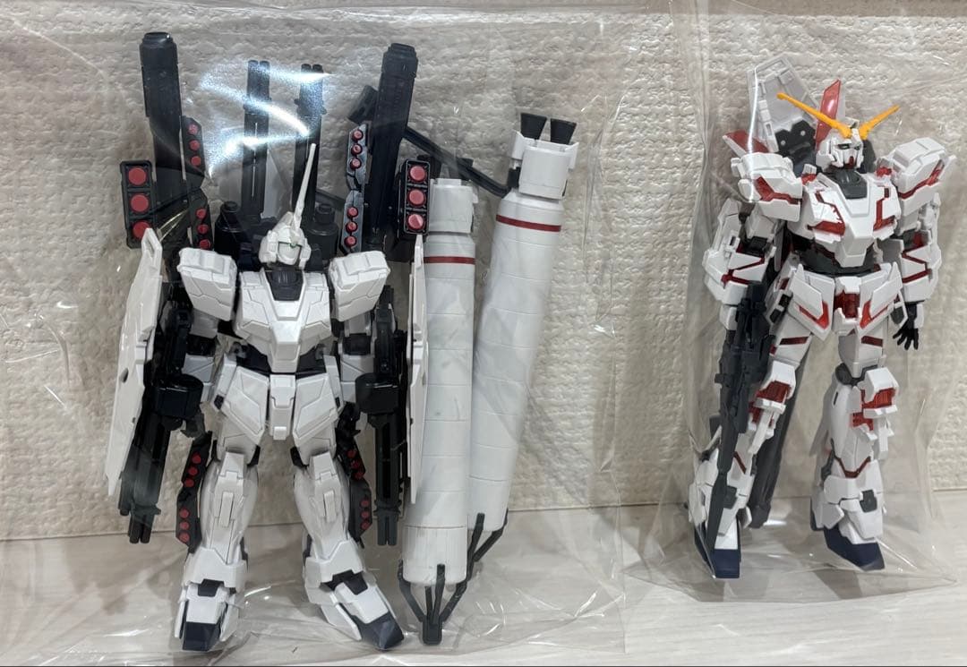 ①ジャンクプラモデル ガンプラ・MG レッドウォーリア HG ダイゼンガー 他