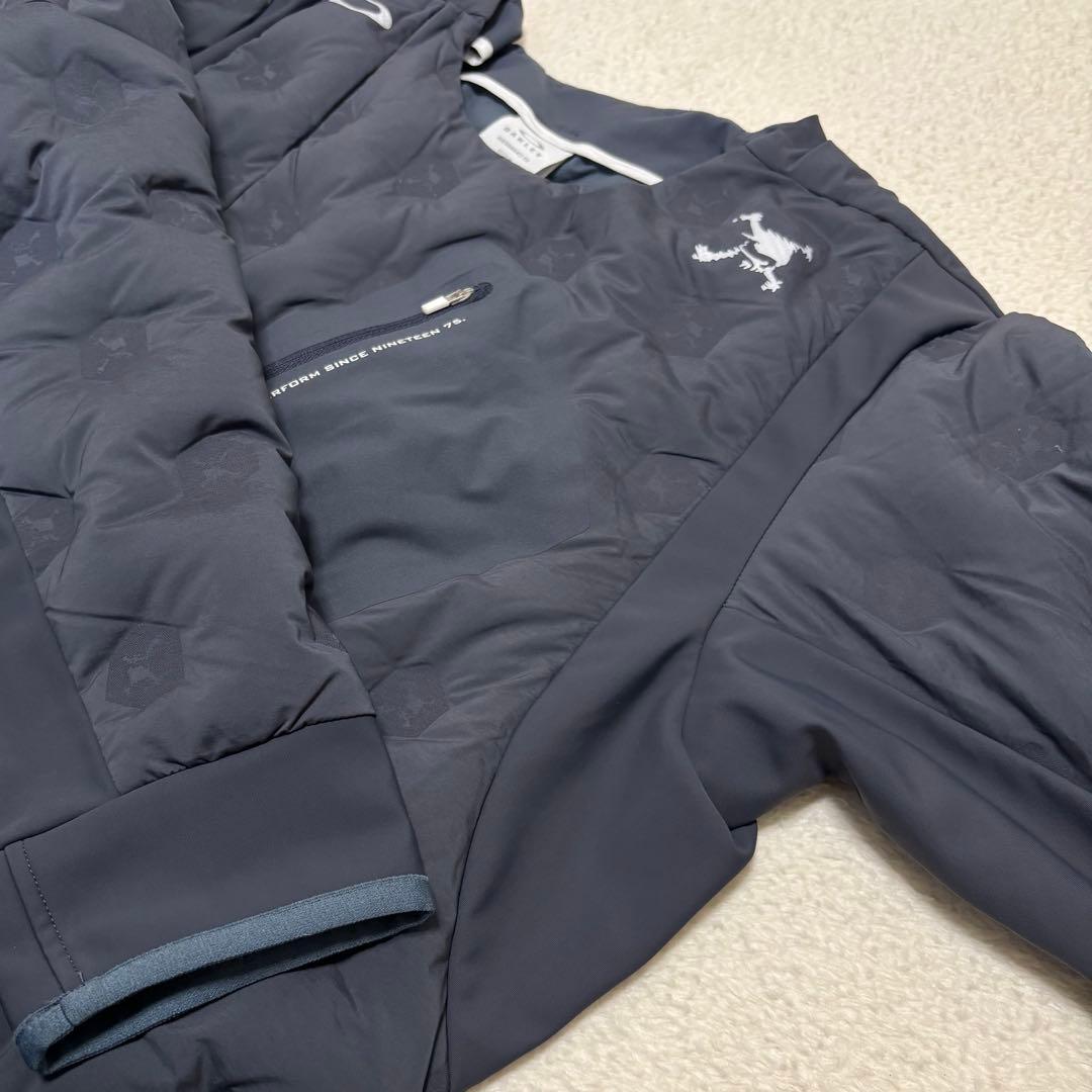 未使用品 オークリー ゴルフ 軽量 ストレッチ ダウンジャケット L