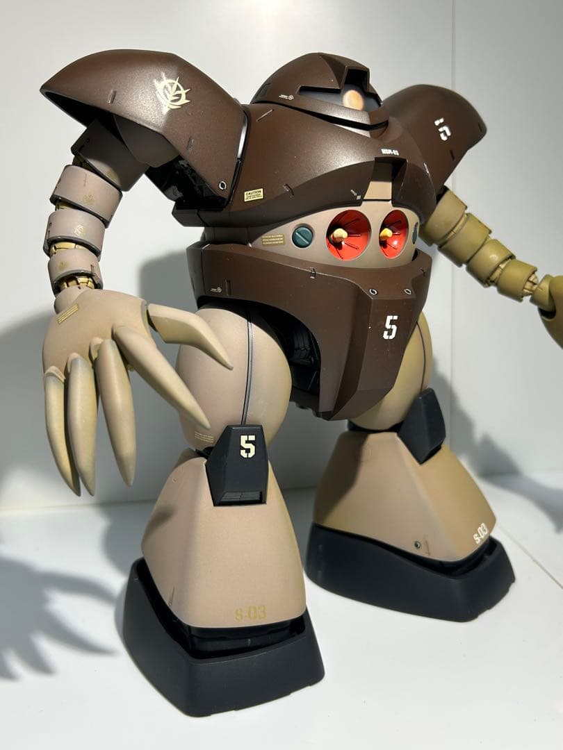 プラモデル　ガンプラ　模型　組立済　1/100 MG ゴッグ　全塗装完成品