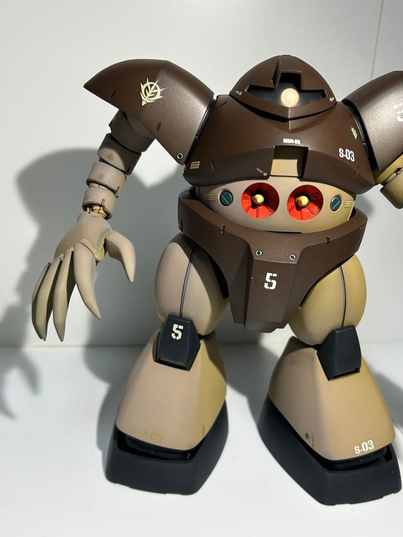 プラモデル　ガンプラ　模型　組立済　1/100 MG ゴッグ　全塗装完成品