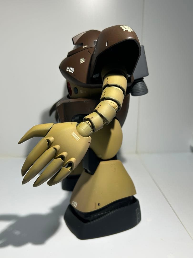 プラモデル　ガンプラ　模型　組立済　1/100 MG ゴッグ　全塗装完成品