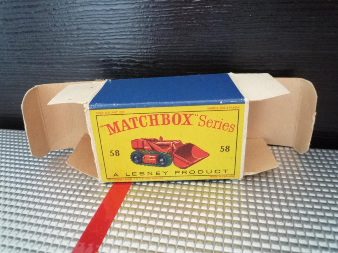 MATCHBOX N°58B DROTT EXCAVATOR 1962
