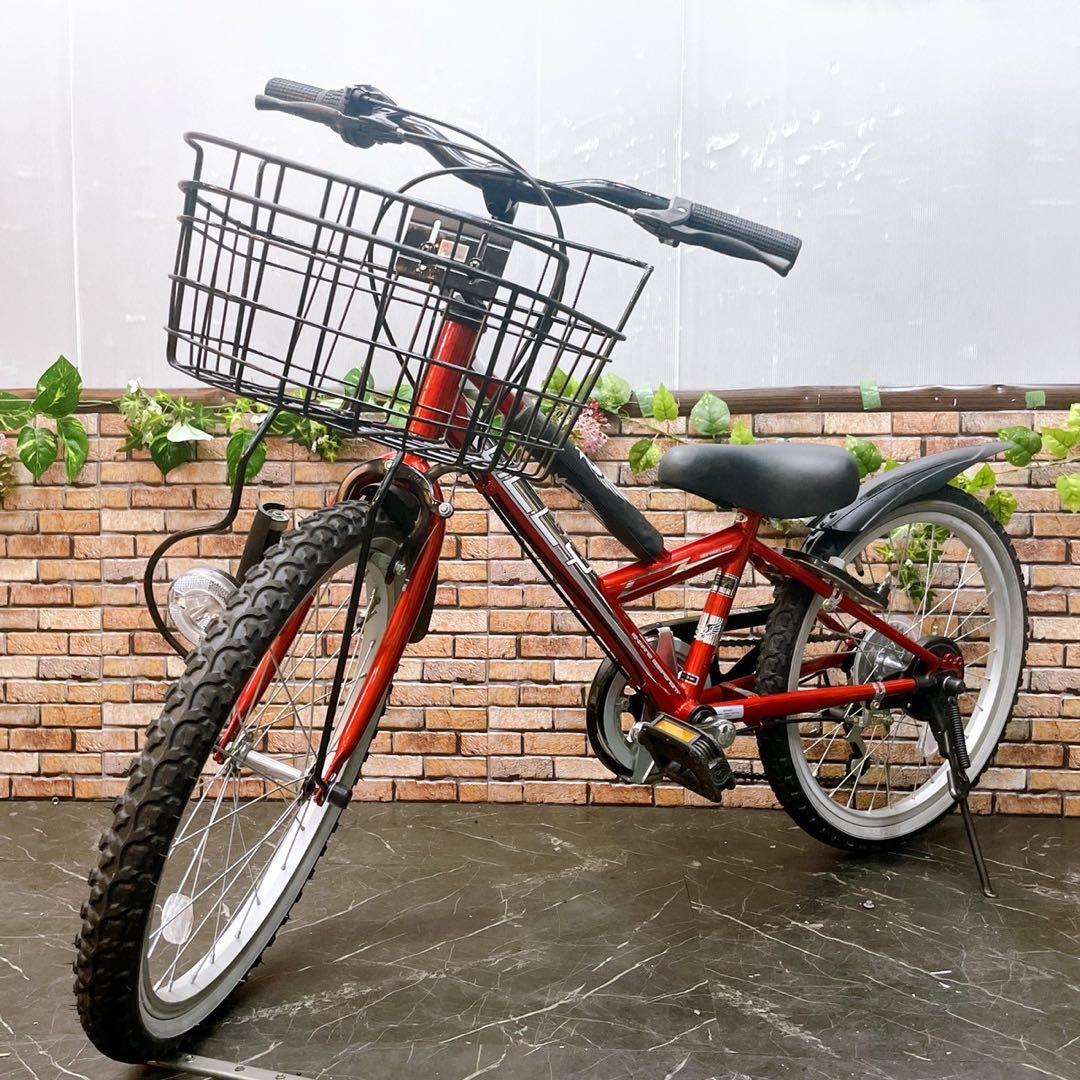 【58】子供用自転車 子供車 WILLY レッド 20インチ